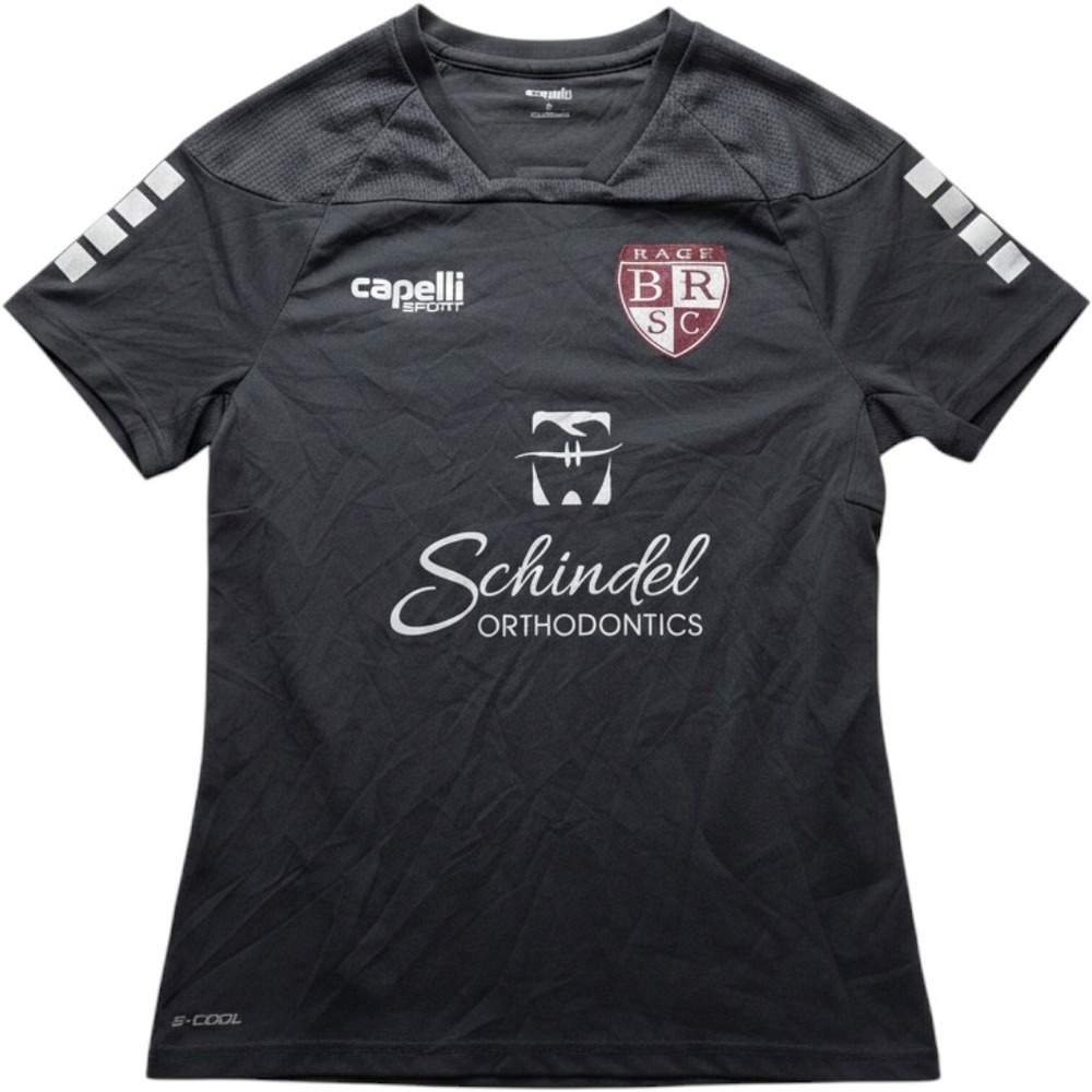 Capelli Sport Shirt Youth Small Gray BRSC Rage Schindel Soccer Jersey Top